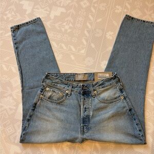 Everlane curvy 90’s cheeky straight ankle Jeans